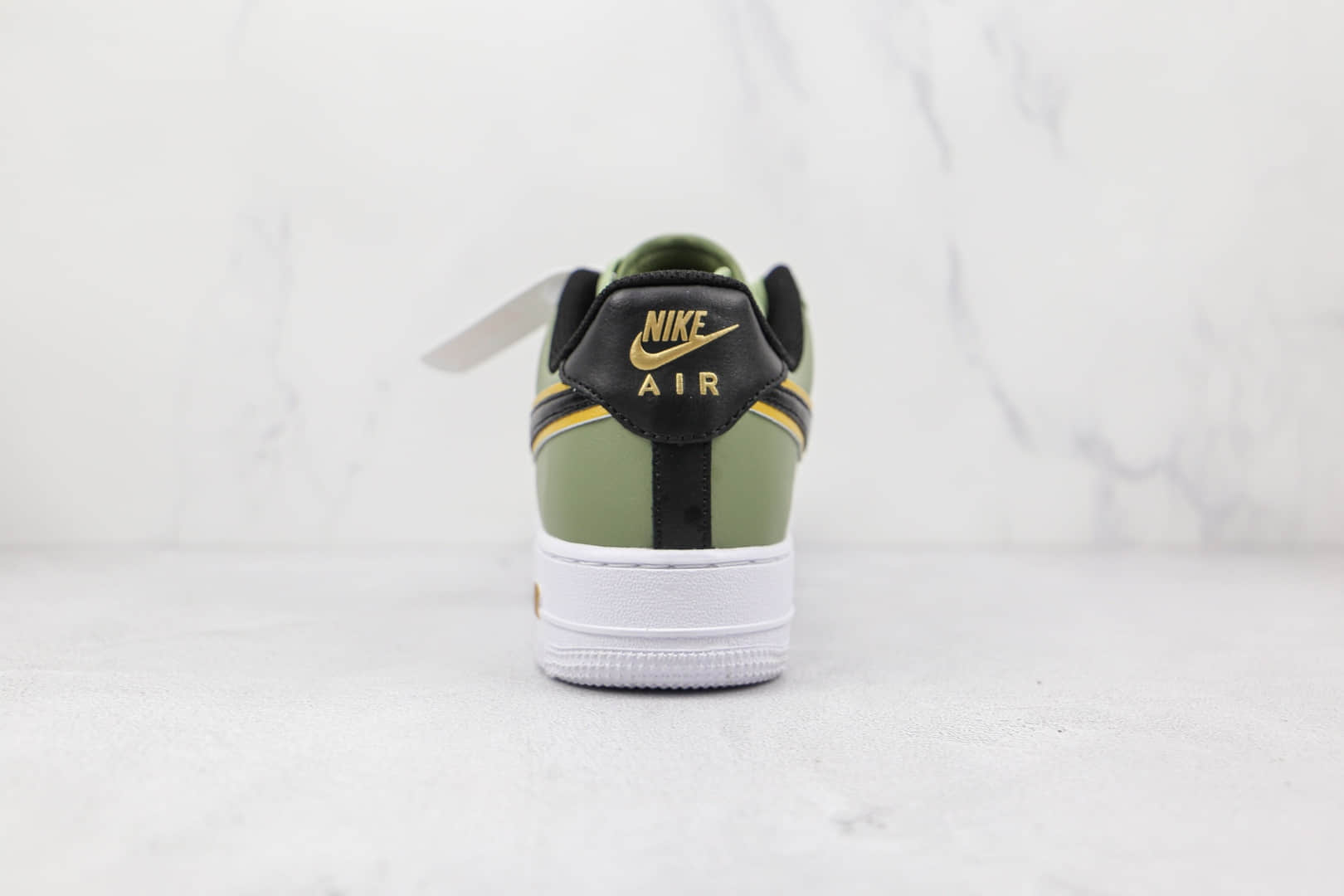 耐克Nike Air Force 1‘07 LV8纯原版本低帮空军一号橄榄绿黑钩板鞋内置气垫 货号:DA8481-300