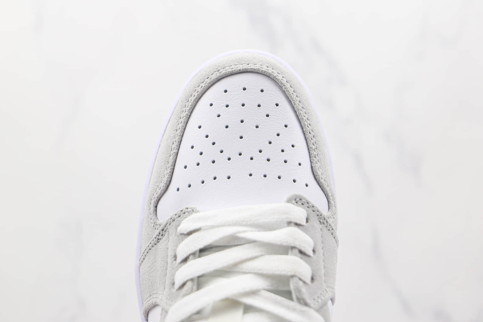 乔丹Air Jordan 1 Low纯原版本低帮AJ1灰白红色篮球鞋原档案数据开发 货号:DC6991-016