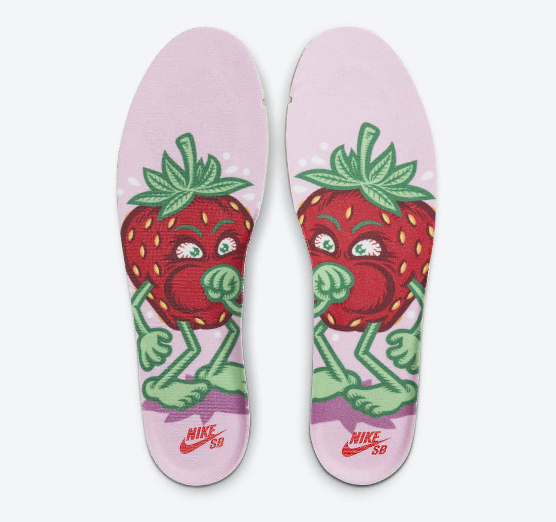 耐克SB Dunk“咳嗽草莓”本月发售!别再跳票了! 货号:CW7093-600