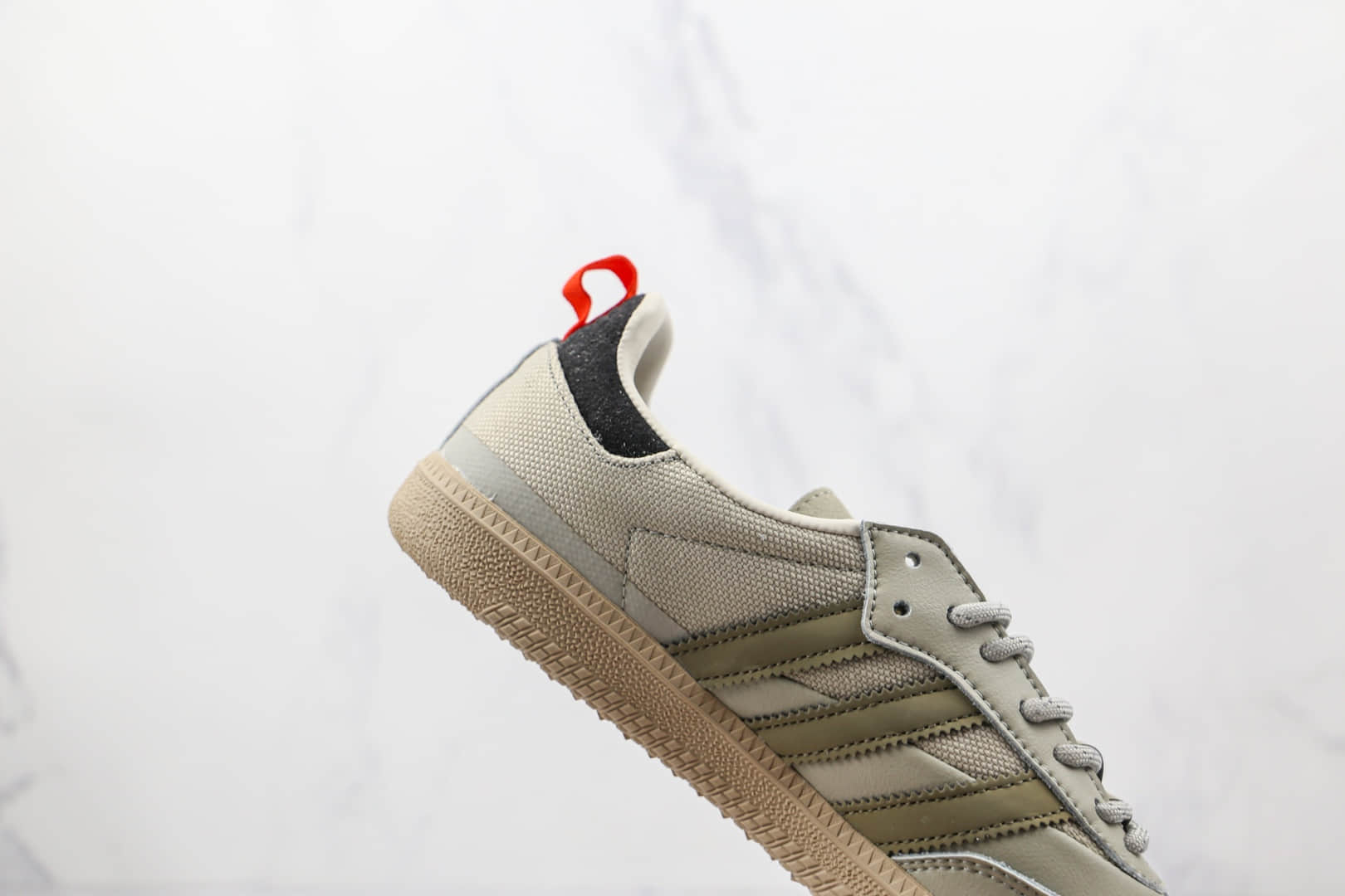 阿迪达斯Adidas Samba OG纯原版本桑巴灰色反毛皮板鞋原楦头纸板打造 货号:EE6664
