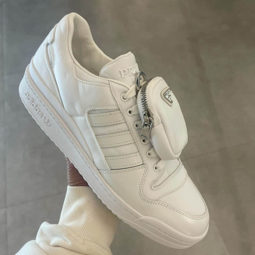 鞋子带兜!Prada x adidas新鞋实物曝光!