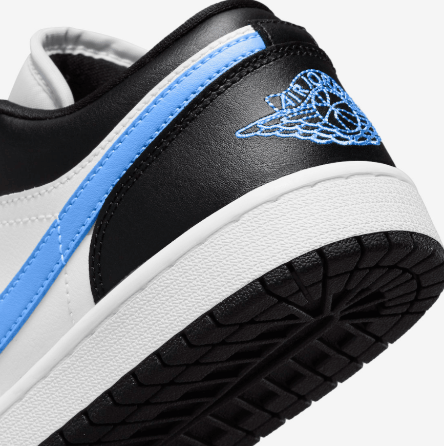 黑脚趾装扮!全新低帮AJ1“大学蓝”官图释出! 货号:DC0774-041