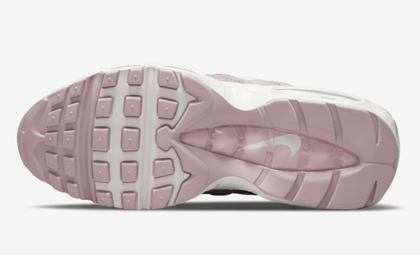 粉红迷彩!耐克复古跑鞋Air Max 95新配色曝光! 货号:DC9474-500