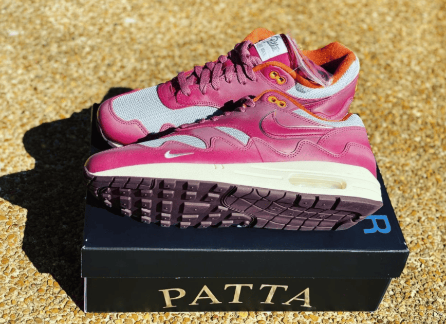 吸睛玫红!Patta x Nike Air Max 1新配色曝光!