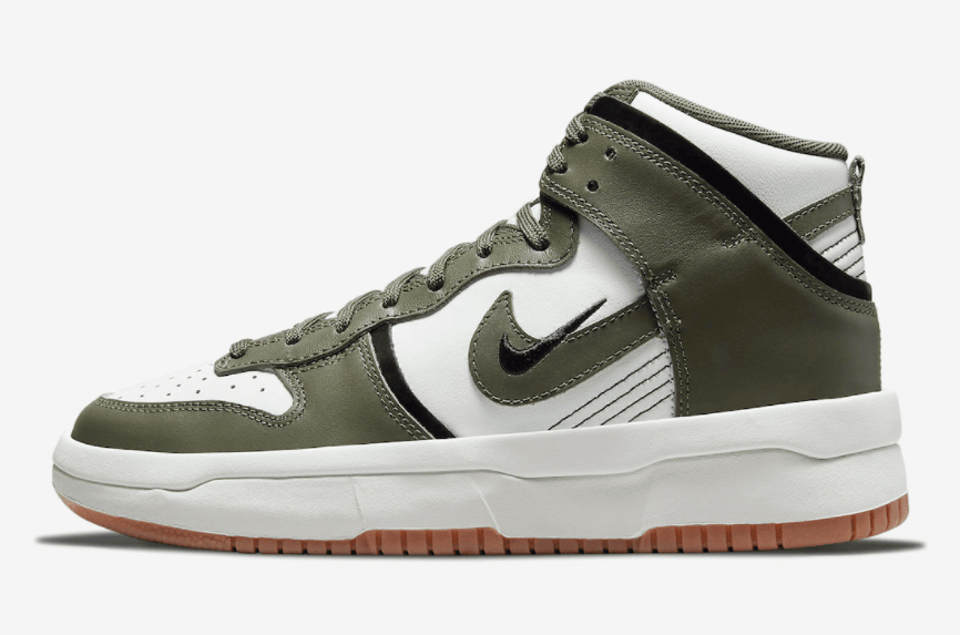 军事风浓郁！厚底高帮Dunk新配色即将发售！ 货号：DH3718-103