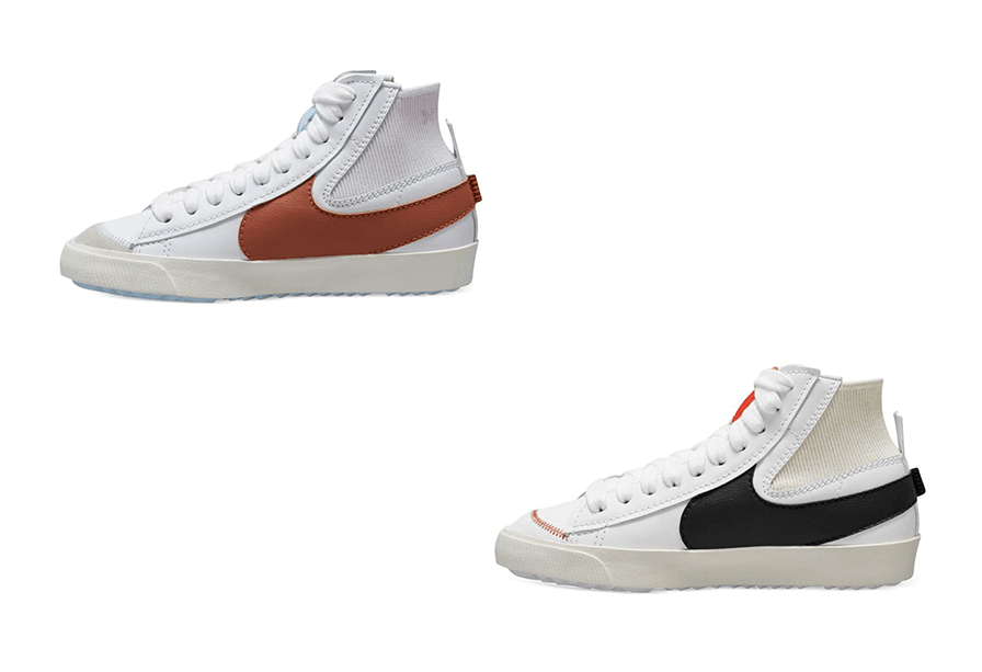 酷似OW联名！两款全新Nike Blazer Mid下月发售！