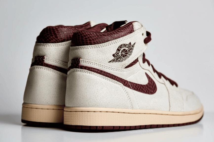 高级感拉满！AMM x AJ1最新实物曝光！ 货号：DO7097-100