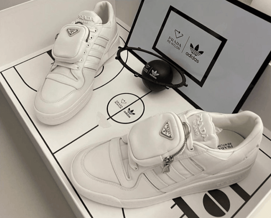 鞋子带兜!Prada x adidas新鞋实物曝光!