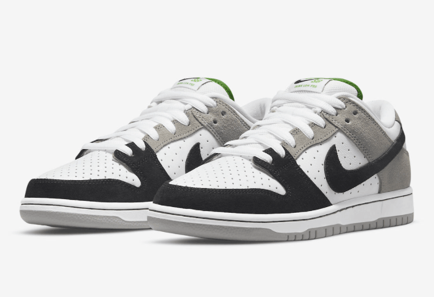 穿孔透气！全新Nike SB Dunk Low“叶绿素”官图曝光！ 货号：BQ6817-011