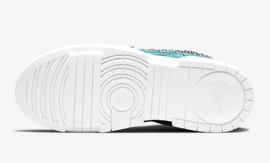 天鹅绒鞋面+链条挂饰!全新Nike Dunk Low Disrupt即将登场! 货号:DO5219-010