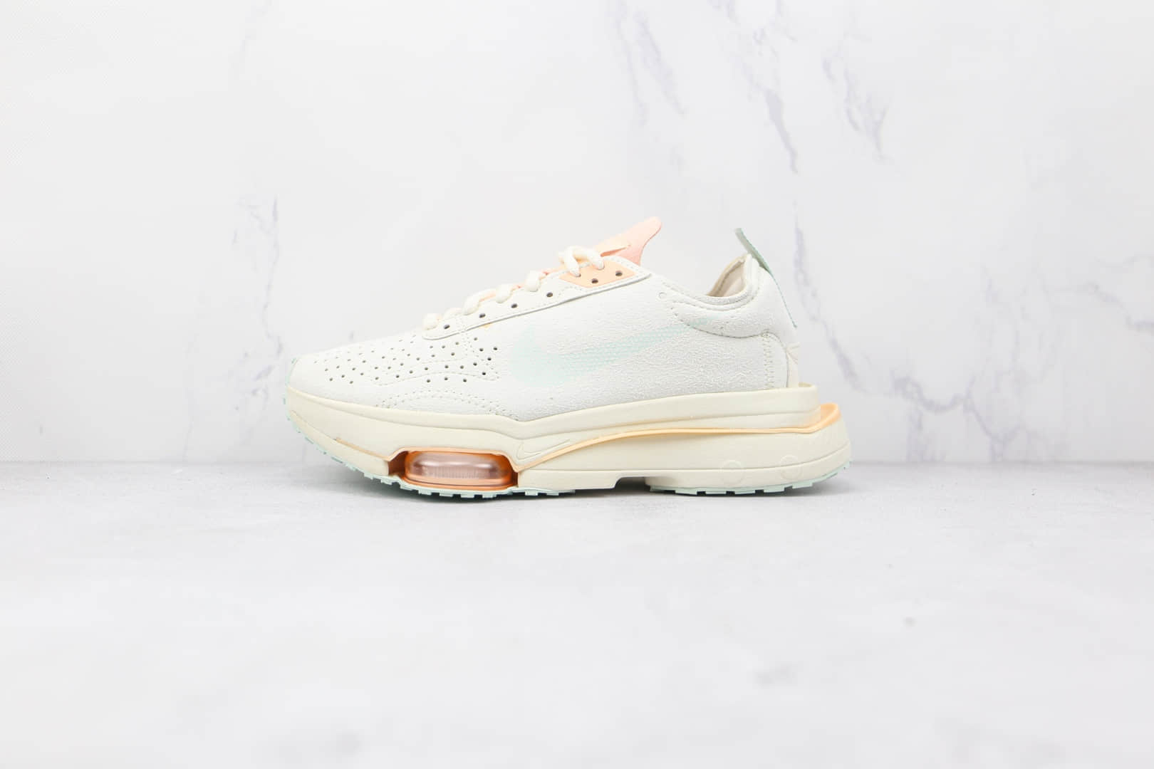 耐克Nike Air Zoom Type N.354纯原版本白橙色N.354解构气垫跑鞋原楦头纸板打造 货号:CZ1151-101