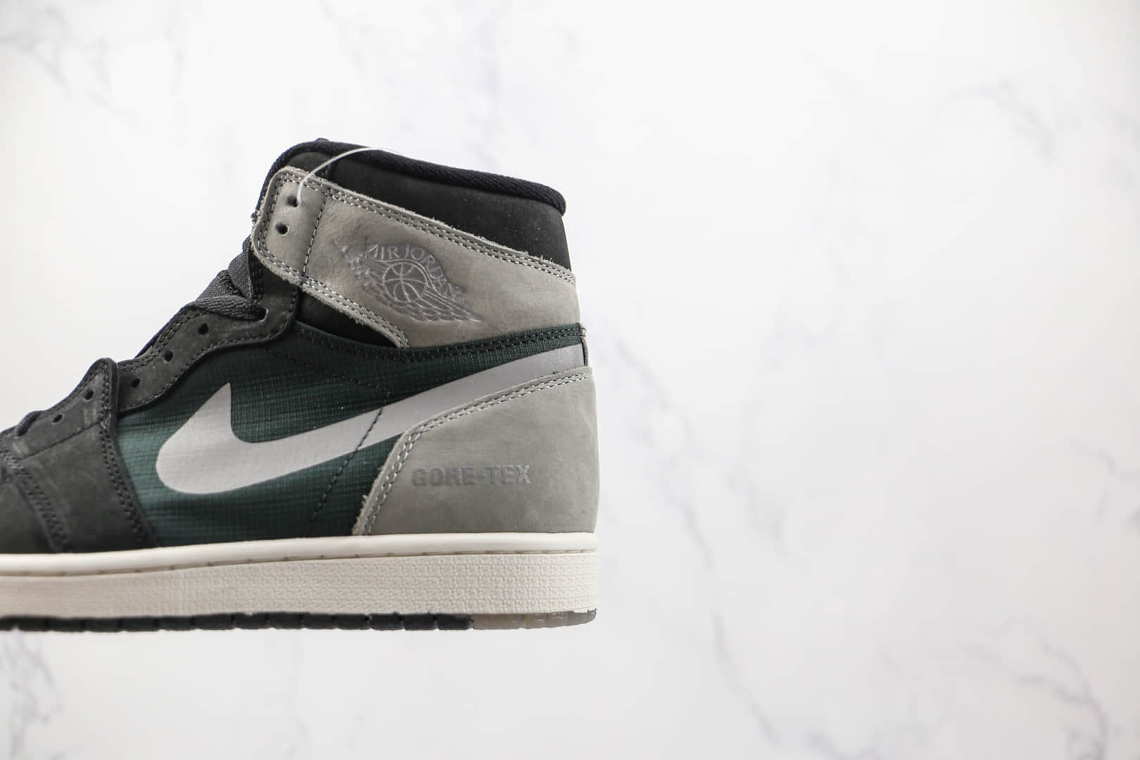 乔丹Air Jordan 1 Retro High OG纯原版本高帮AJ1黑绿灰色篮球鞋原楦头纸板打造 货号:DB2889-001