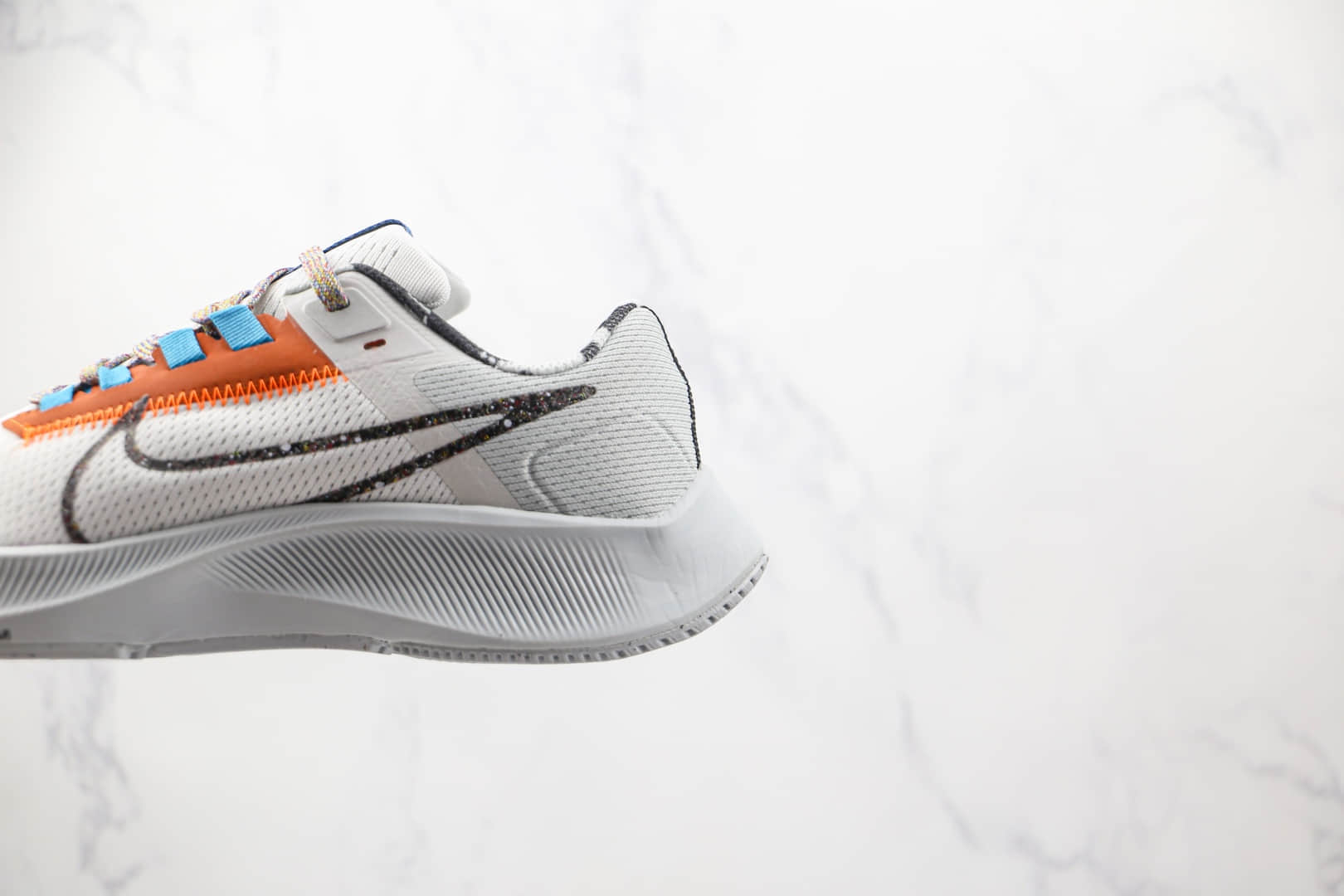 耐克Nike Air Zoom Pegasus 38纯原版本登月38代白橙蓝色慢跑鞋原盒原标 货号:DC4520-100
