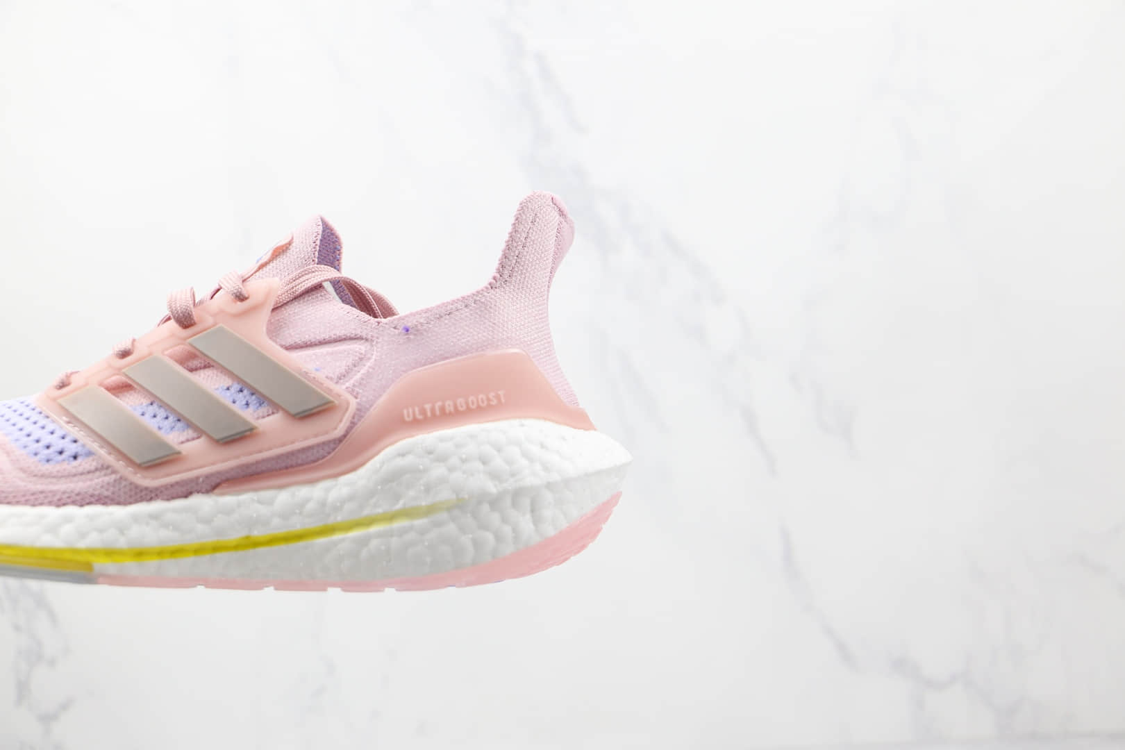 阿迪达斯adidas ultra boost 2021纯原版本粉紫色UB7.0爆米花跑鞋原盒原标 货号:S23837