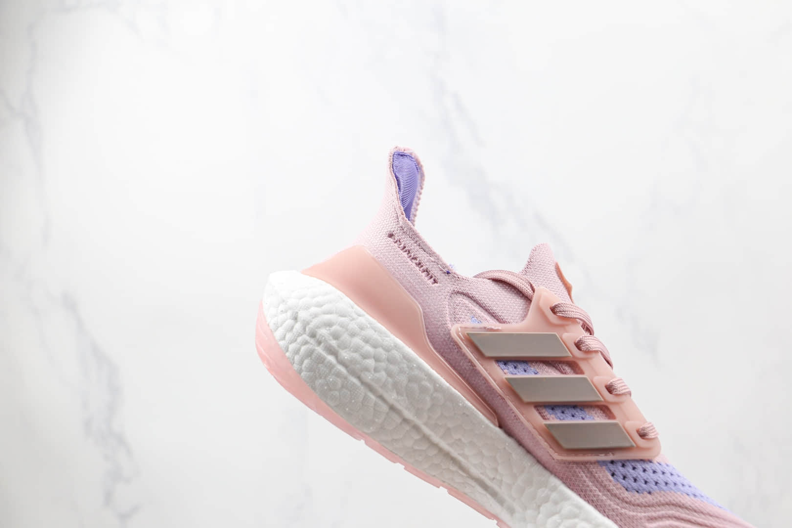 阿迪达斯adidas ultra boost 2021纯原版本粉紫色UB7.0爆米花跑鞋原盒原标 货号:S23837