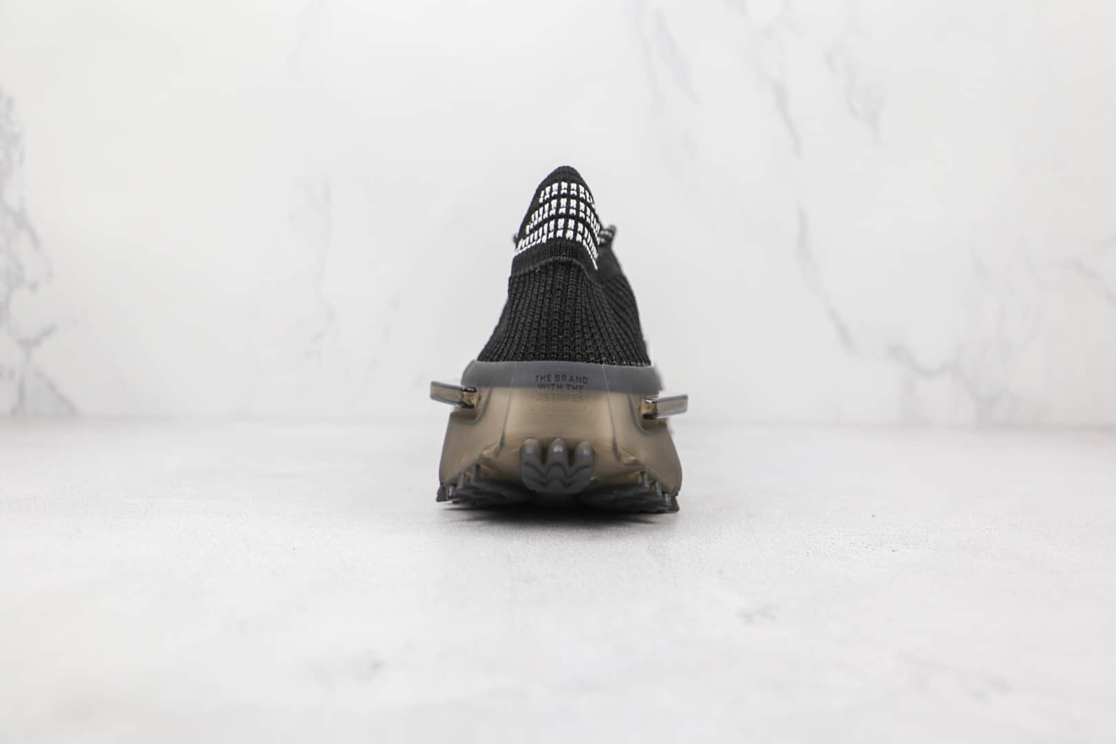 阿迪达斯adidas NMD S1纯原版本菲董黑色NMD爆米花跑鞋原盒原标 货号：GZ7901