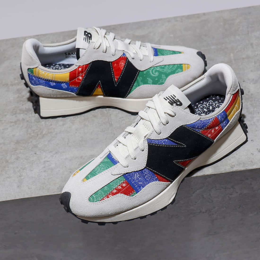 腰果花元素!全新Shoe Palace x NB327联名套装11月16日发售!