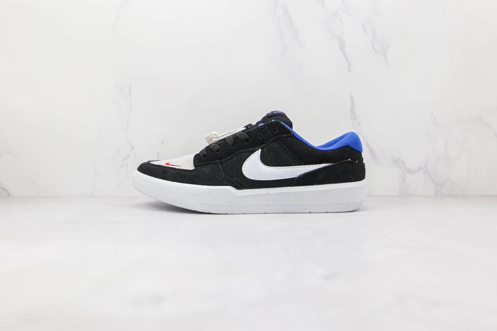 耐克Nike SB Force 58纯原版本黑白蓝色Force 58系列滑板鞋原楦头纸板打造 货号:CZ2959-002