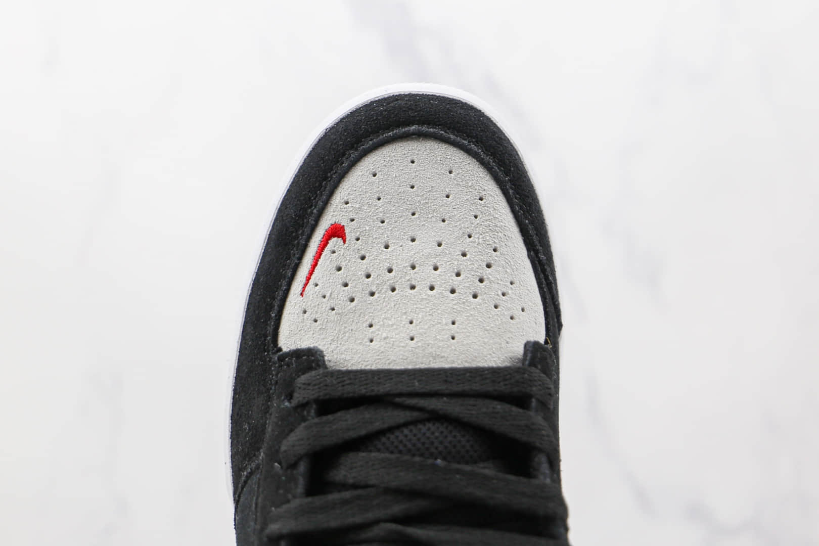 耐克Nike SB Force 58纯原版本黑白蓝色Force 58系列滑板鞋原楦头纸板打造 货号:CZ2959-002