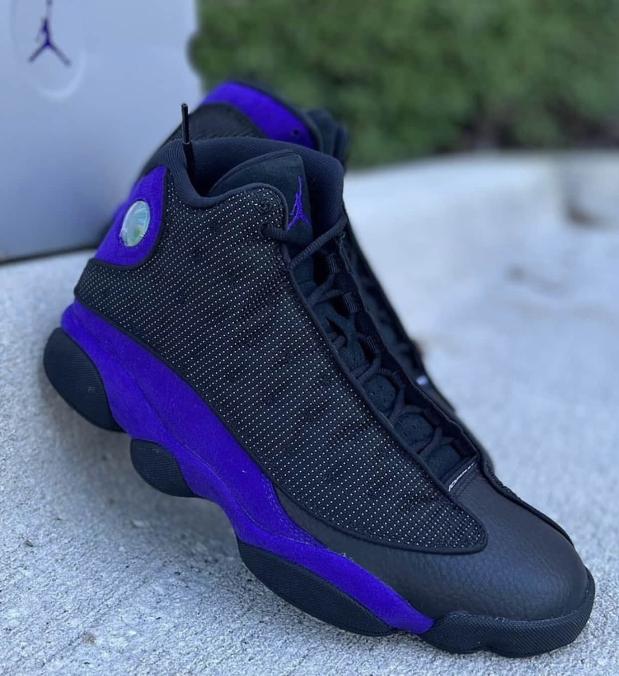 黑紫AJ13再曝最新实物!明年1月8日登场! 货号:DJ5982-015