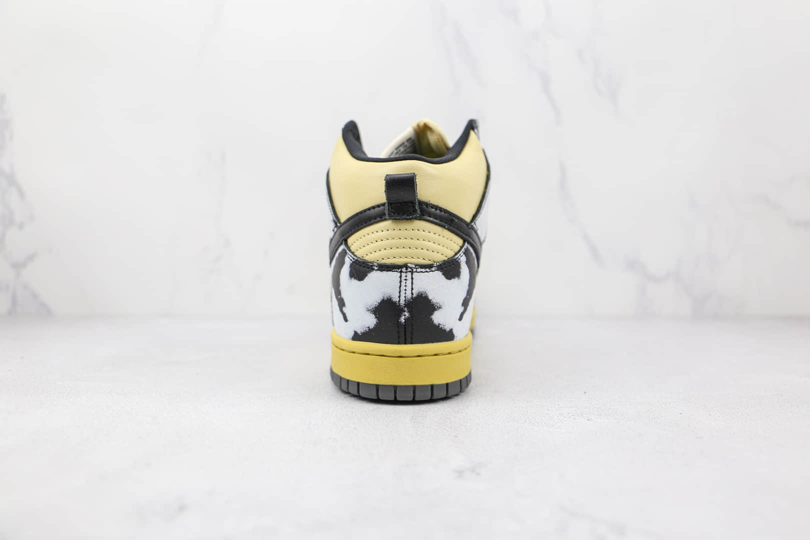 耐克Nike Dunk High 1985 Black Acid Wash高帮DUNK纯原版本黄灰黑黑酸洗扎染柠檬滴黑土星金色板鞋原鞋开模 货号:DD9404-700