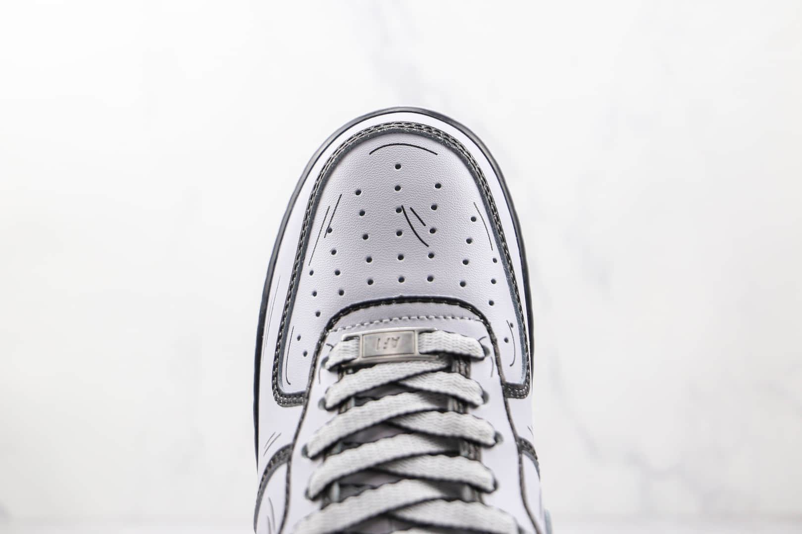 耐克Nike Air Force 1 Low纯原版本低帮空军一号二次元漫画板鞋内置气垫 货号:DW2288-222