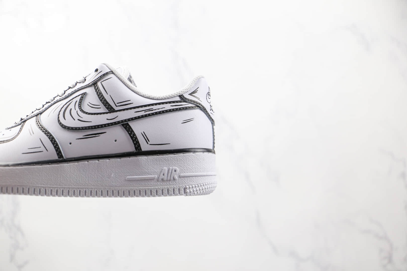 耐克Nike Air Force 1 Low纯原版本低帮空军一号二次元漫画板鞋内置气垫 货号:DW2288-222
