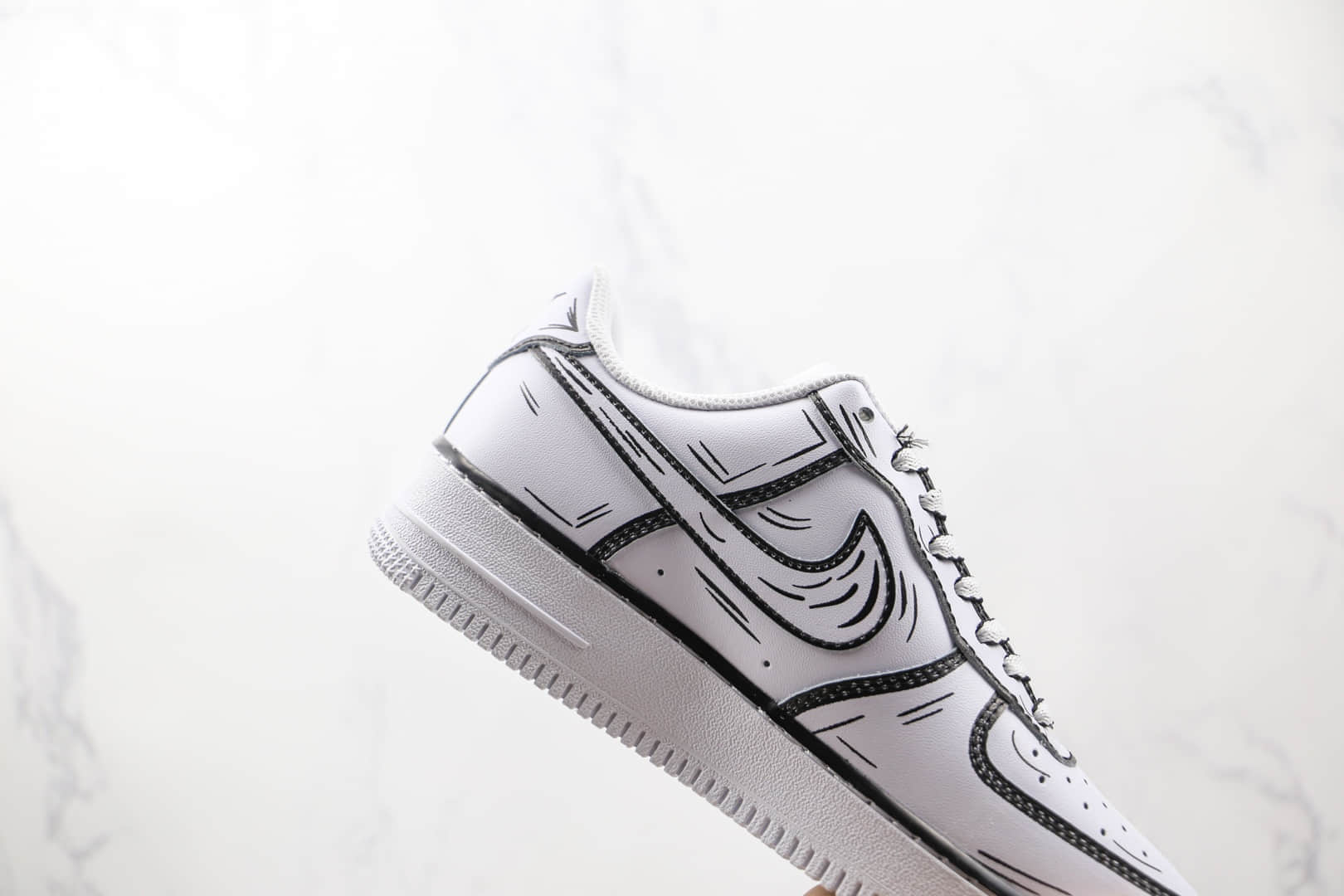 耐克Nike Air Force 1 Low纯原版本低帮空军一号二次元漫画板鞋内置气垫 货号:DW2288-222
