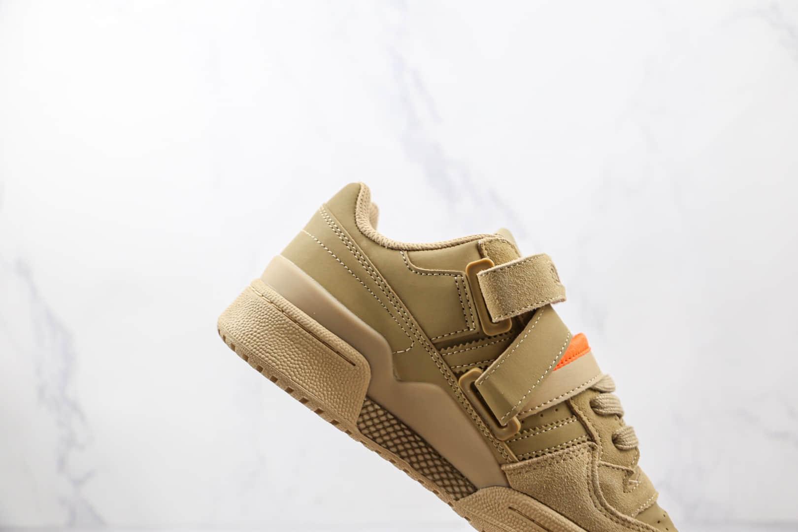 阿迪达斯Adidas Forum Low OG纯原版本低帮卡其色魔术贴板鞋原盒原标 货号:GX3658