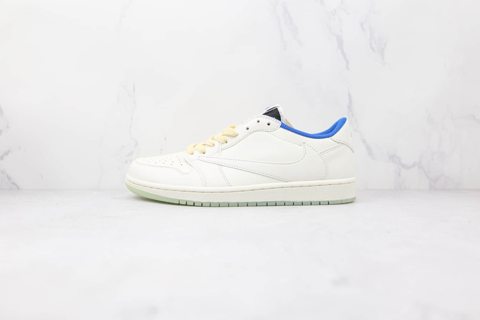 乔丹Air Jordan 1 Low纯原版本低帮AJ1白色倒勾板鞋原盒原标 货号:DM7866-149