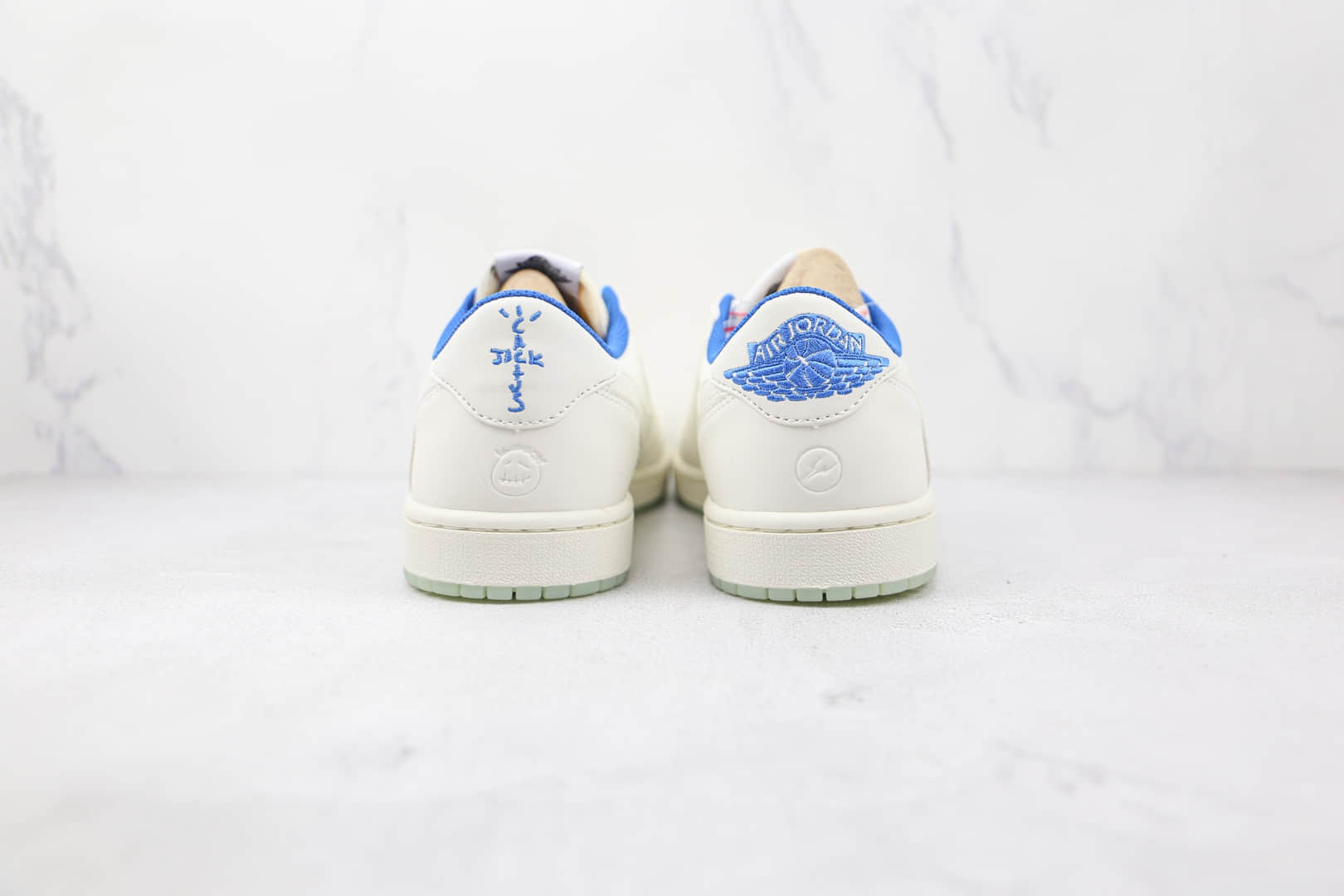 乔丹Air Jordan 1 Low纯原版本低帮AJ1白色倒勾板鞋原盒原标 货号:DM7866-149