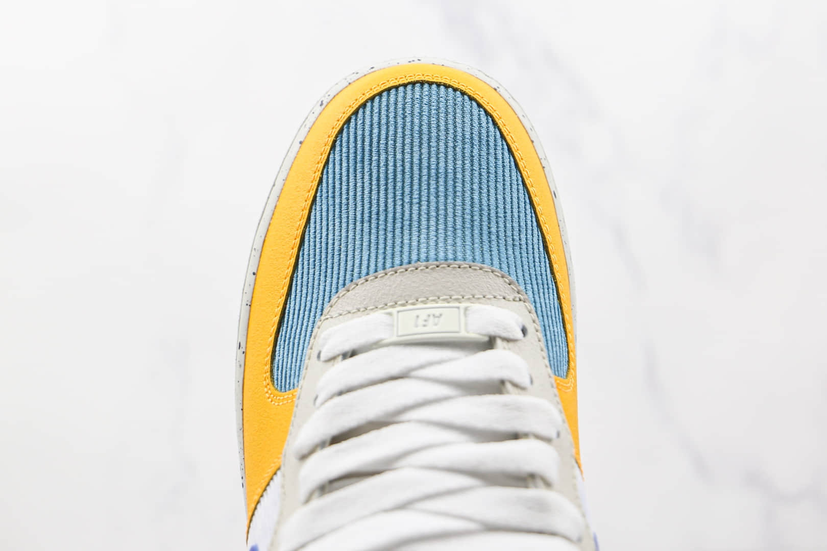耐克Nike Air Force 1 Low ACG纯原版本低帮空军一号马赛克黄棕蓝色彩色拼接板鞋内置气垫 货号:DO4657-740