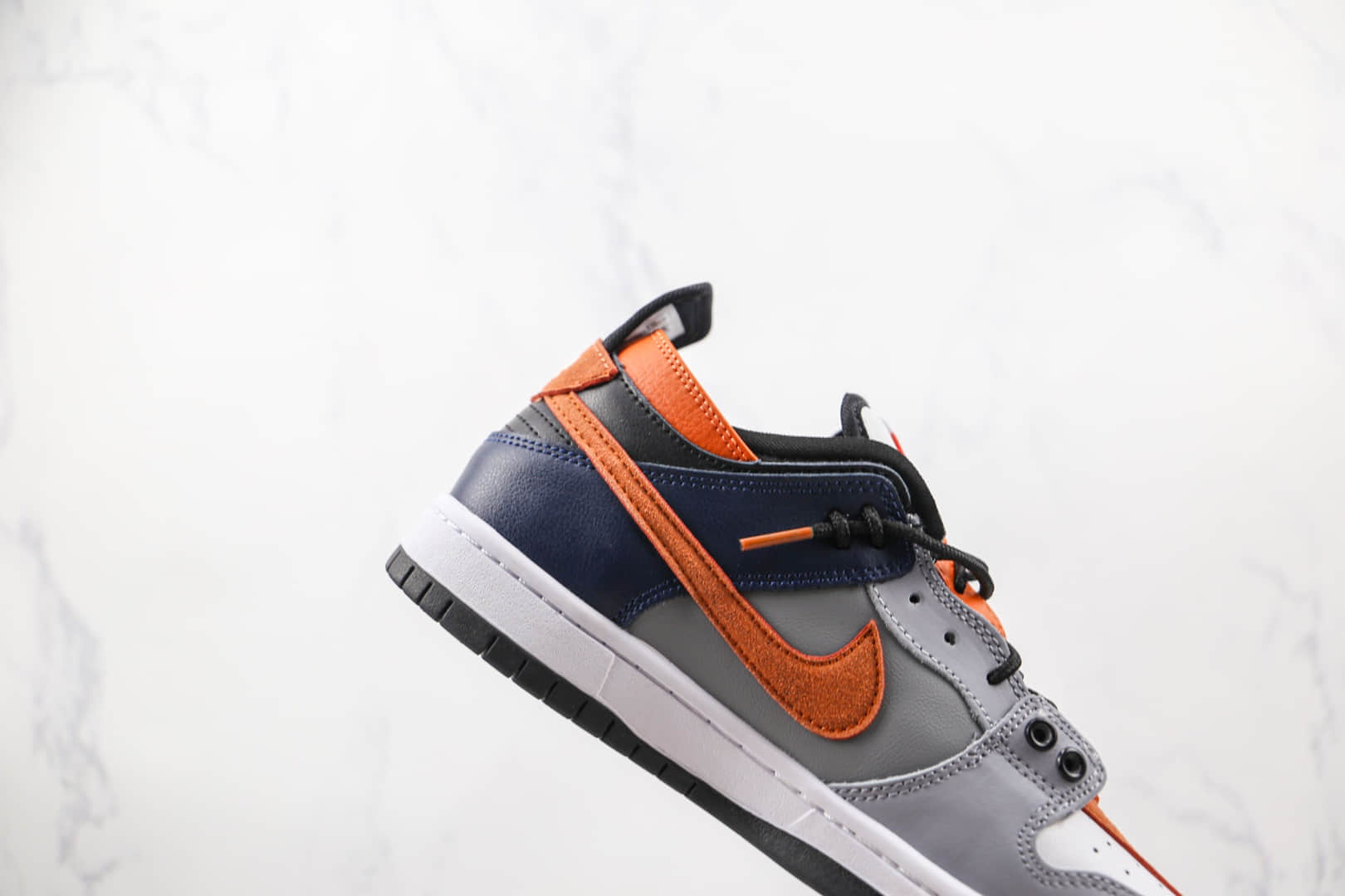 耐克Nike SB Dunk HIGH PRO纯原版本低帮SB DUNK断钩灰蓝色板鞋原档案数据开发 货号:DC7455-082
