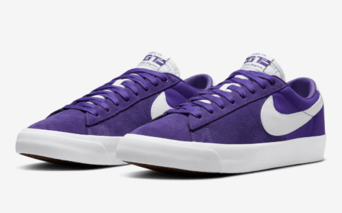 知名滑手联名！全新Nike SB Blazer Low GT即将发售！ 货号：DC7695-500