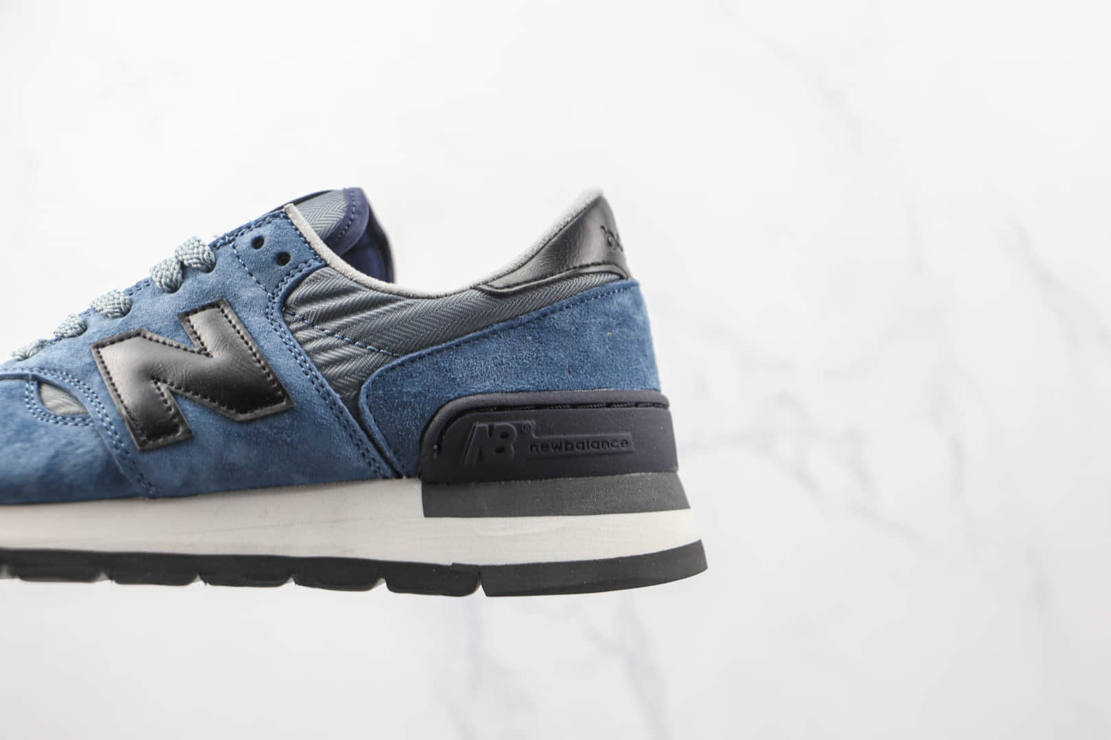 新百伦New Balance 990 V1纯原版本红标40周年纪念款NB990V1慢跑鞋原楦头纸板打造 货号:M990DBL