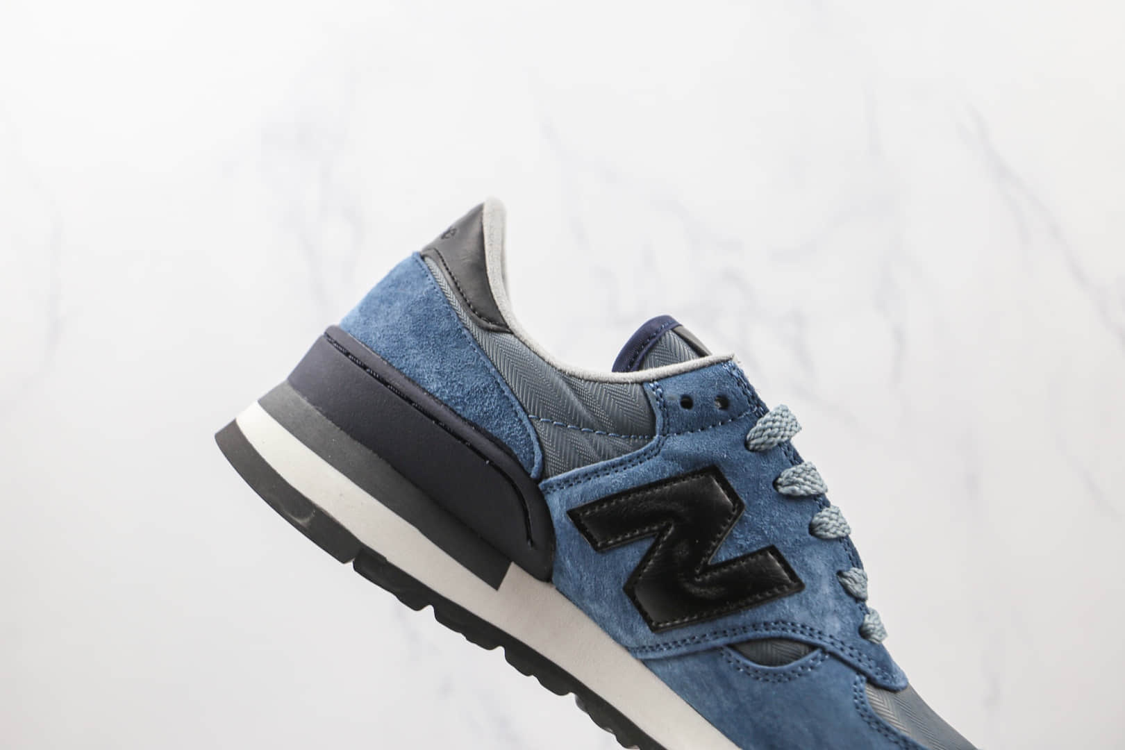 新百伦New Balance 990 V1纯原版本红标40周年纪念款NB990V1慢跑鞋原楦头纸板打造 货号:M990DBL