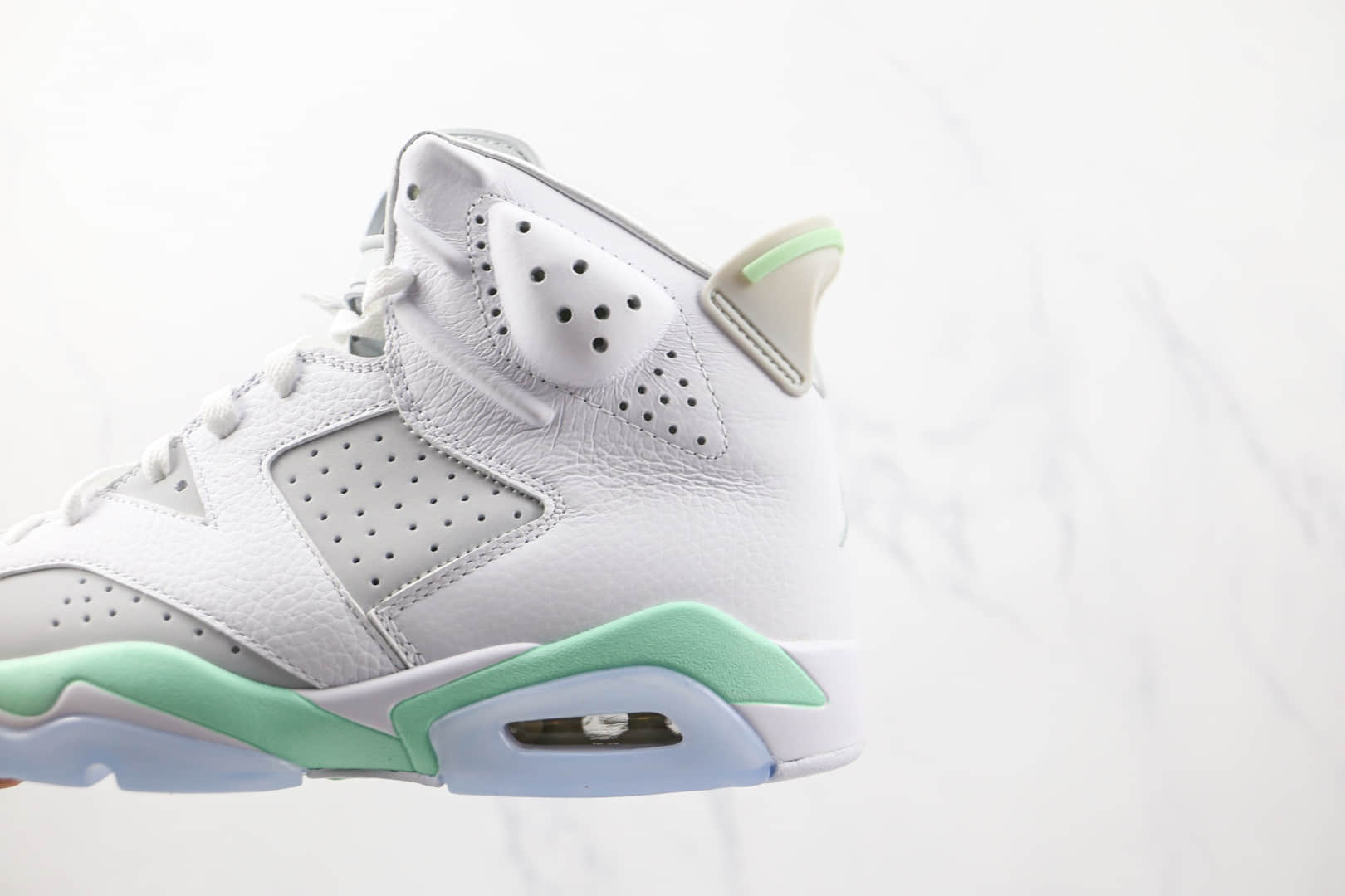 乔丹Air Jordan 6 Mint Foam纯原版本白薄荷绿色AJ6篮球鞋原盒原标 货号:DQ4914-103