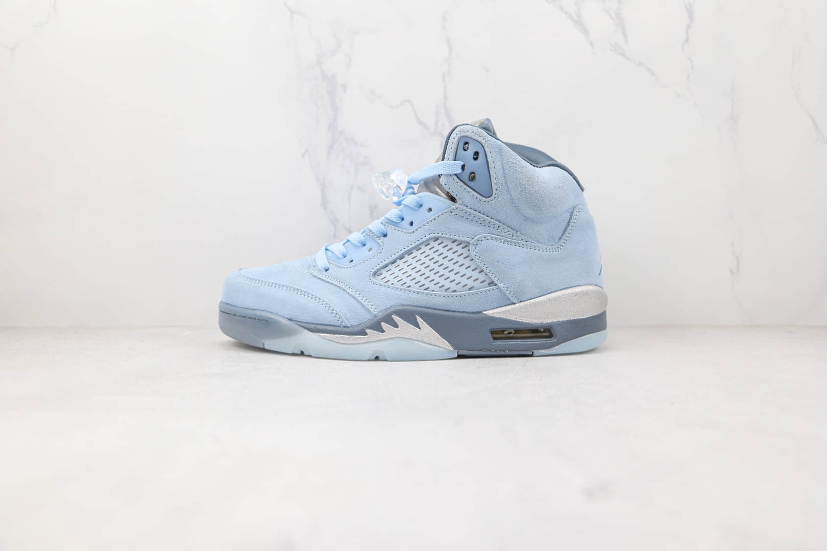 乔丹Air Jordan Retro 5 Black Racer Blue公司级版本湖水蓝浅蓝色AJ5篮球鞋原档案数据开发 货号:DD9336-400