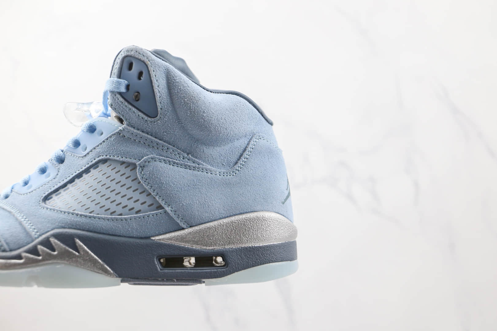 乔丹Air Jordan Retro 5 Black Racer Blue公司级版本湖水蓝浅蓝色AJ5篮球鞋原档案数据开发 货号:DD9336-400