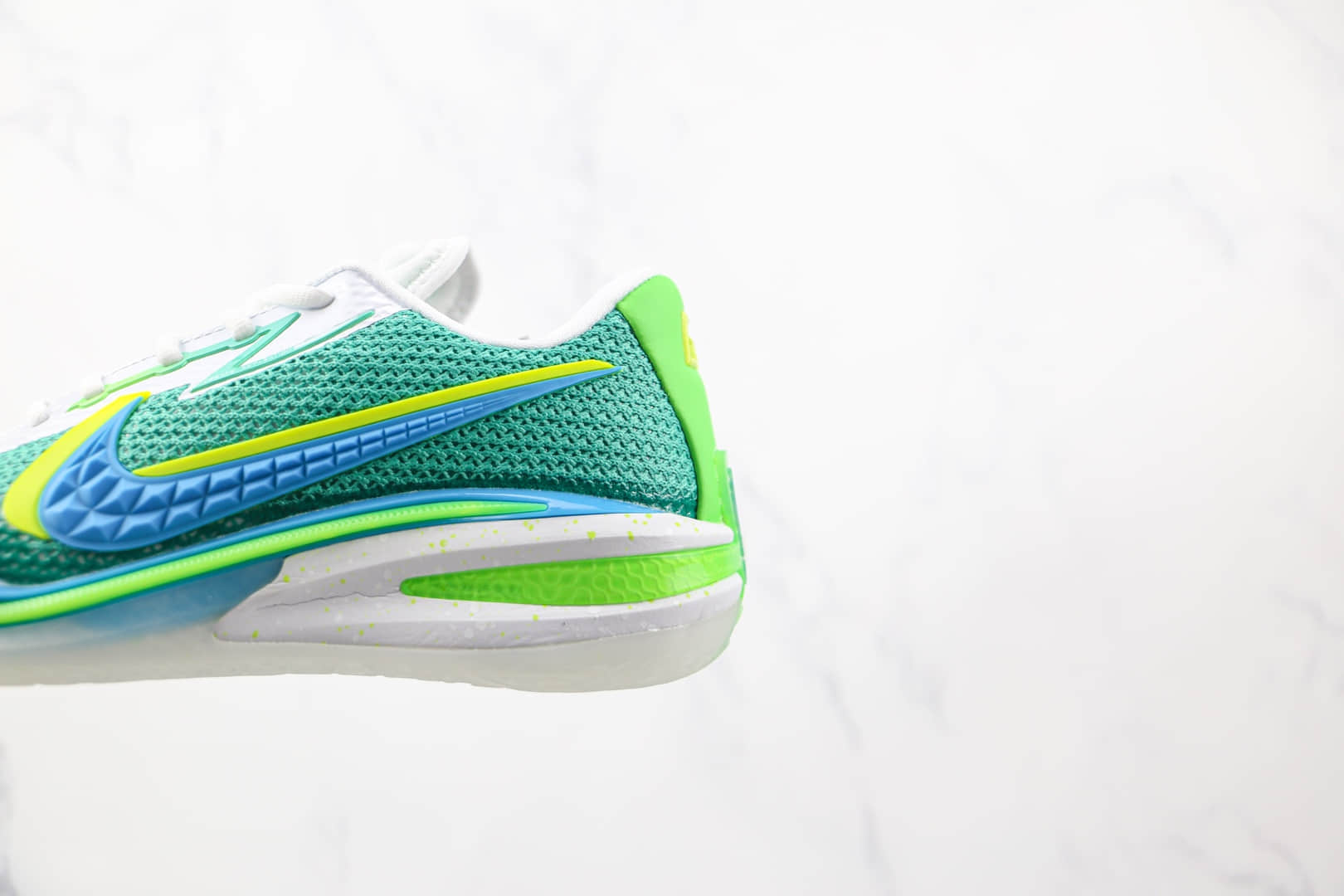 耐克Nike Zoom GT Cut纯原版本蓝绿色GT Cut篮球鞋支持实战 货号:CZ0176-003