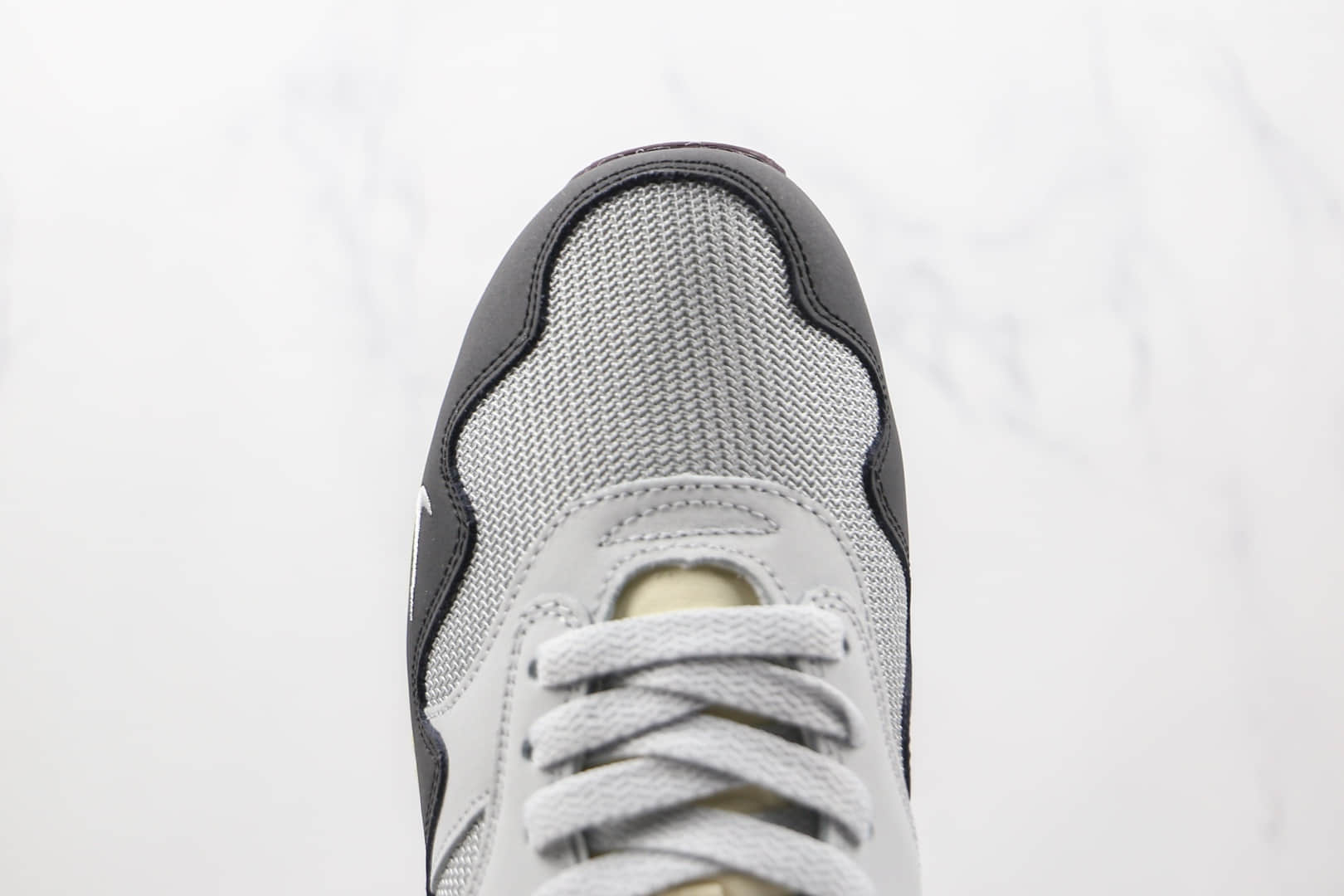 耐克Nike Air Max 1 “Monarch” 1 x Patta联名款纯原版本灰黑色波浪纹Max1气垫鞋原楦头纸板打造 货号:DH1348-002