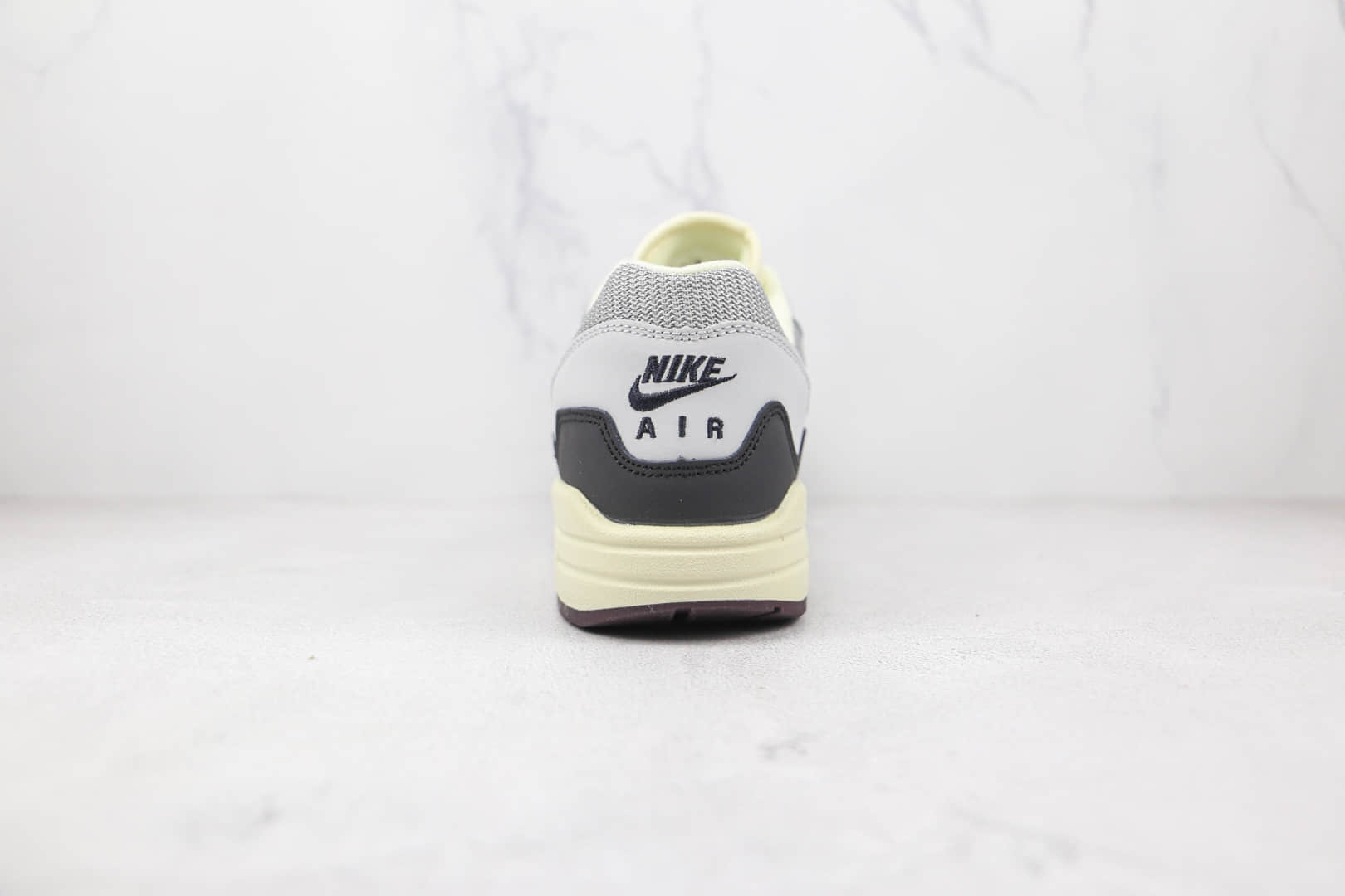 耐克Nike Air Max 1 “Monarch” 1 x Patta联名款纯原版本灰黑色波浪纹Max1气垫鞋原楦头纸板打造 货号:DH1348-002