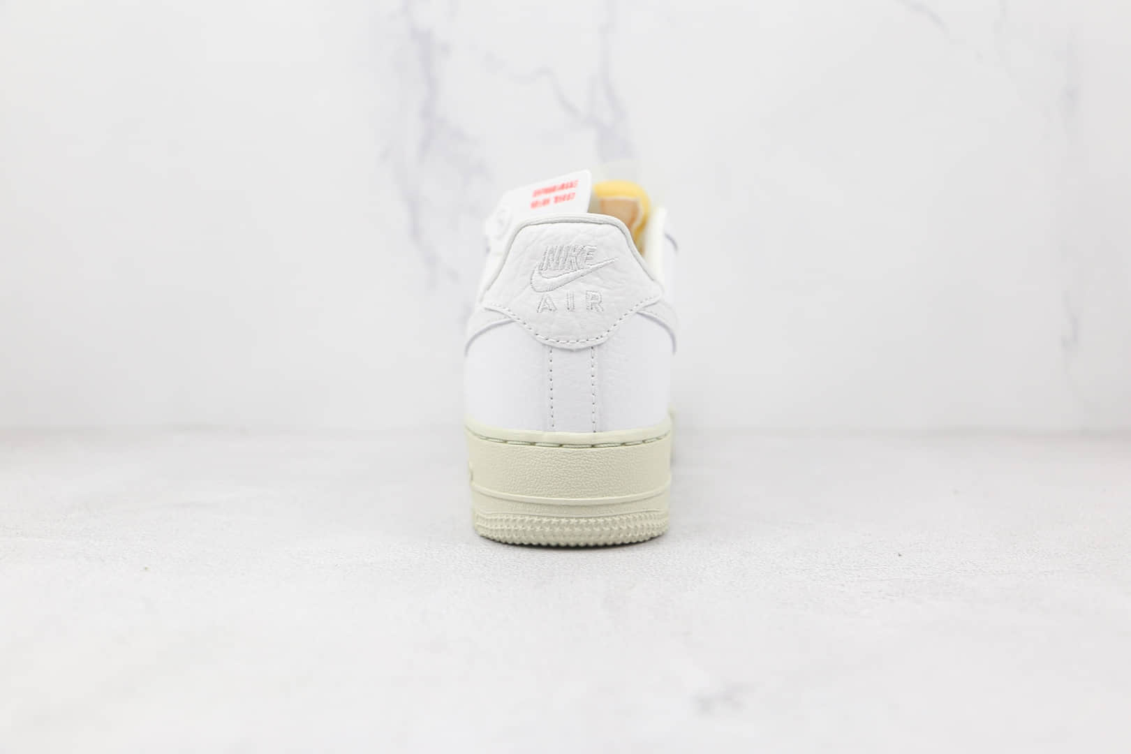耐克Nike Air Force 1纯原版本低帮空军一号白色小配饰钻石板鞋内置气垫 货号：DN5463-100