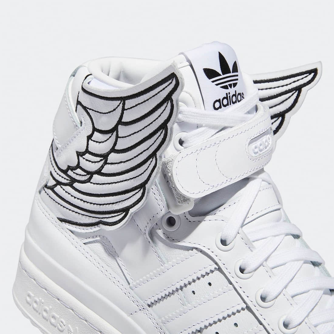 翅膀鞋！JS x adidas Forum 官图曝光！ 货号：GX9445