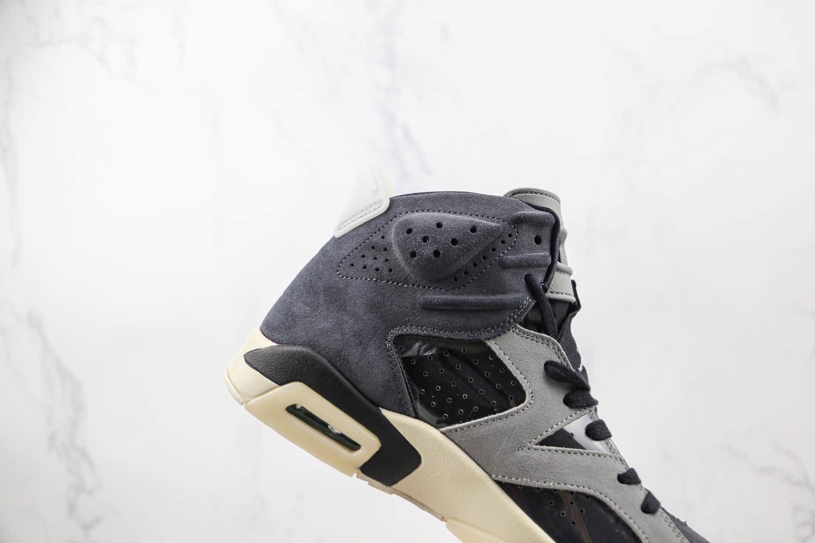 乔丹Air Jordan 6 Retro Smoke Grey纯原版本烟灰色AJ6篮球鞋原档案数据开发 货号：CK6635-001