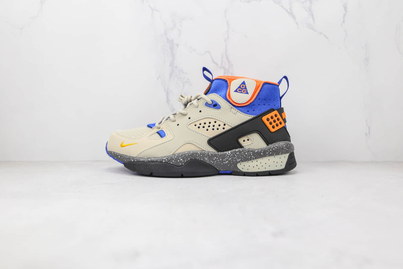 耐克Nike ACG Air Mowabb OG Rattan Birch纯原版本米白蓝色ACG户外徒步鞋原盒原标 货号:DC9554-200