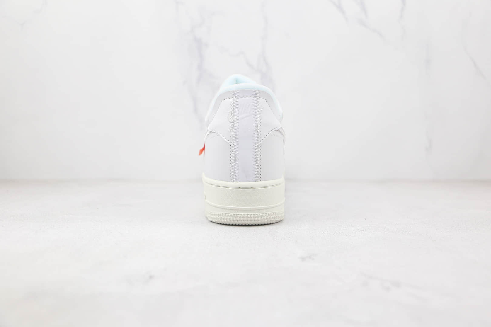 耐克Nike AirForce 1 Low Virgil Abloh x OFF WHITE联名款纯原版本低帮空军一号白色板鞋原档案数据开发 货号:AO4297-100