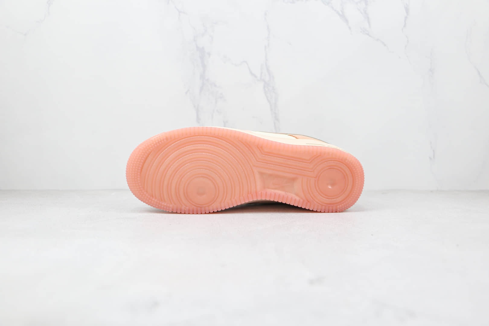 耐克Nike Air Force 1纯原版本低帮空军一号少女粉色拼色板鞋内置气垫 货号:896185-603