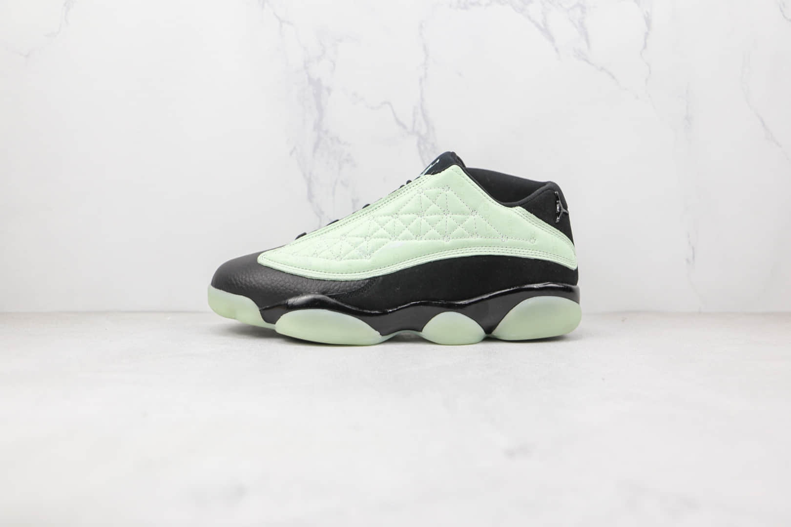 乔丹Air Jordan 13 Low纯原版本夜光薄荷绿AJ13篮球鞋原楦头纸板打造 货号:DM0803-300
