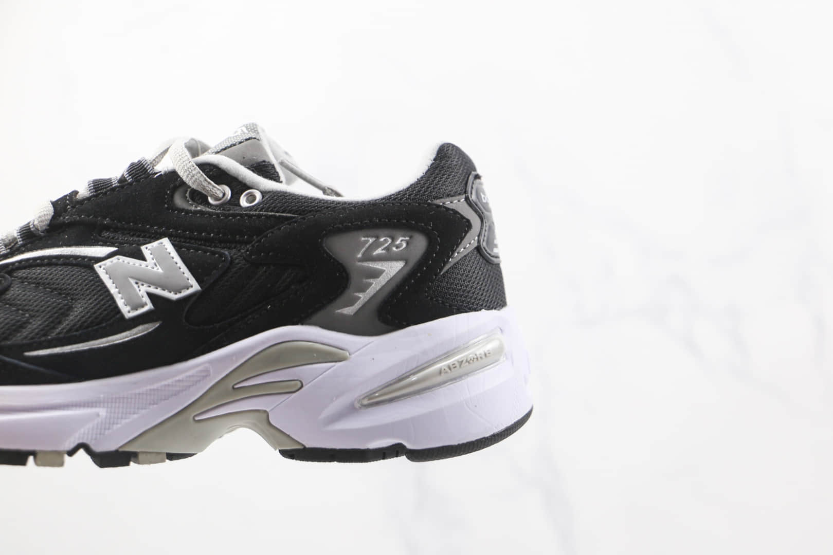 新百伦NEW BALANCE ML725纯原版本黑银色NB725复古老爹鞋原盒原标 货号:ML725R